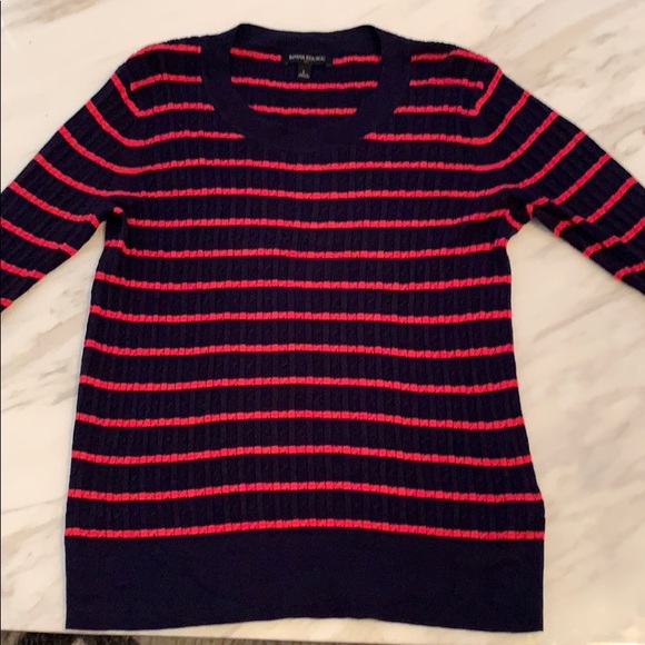 Banana Republic Cotton lightweight Sweater Sz L - Picture 1 of 3